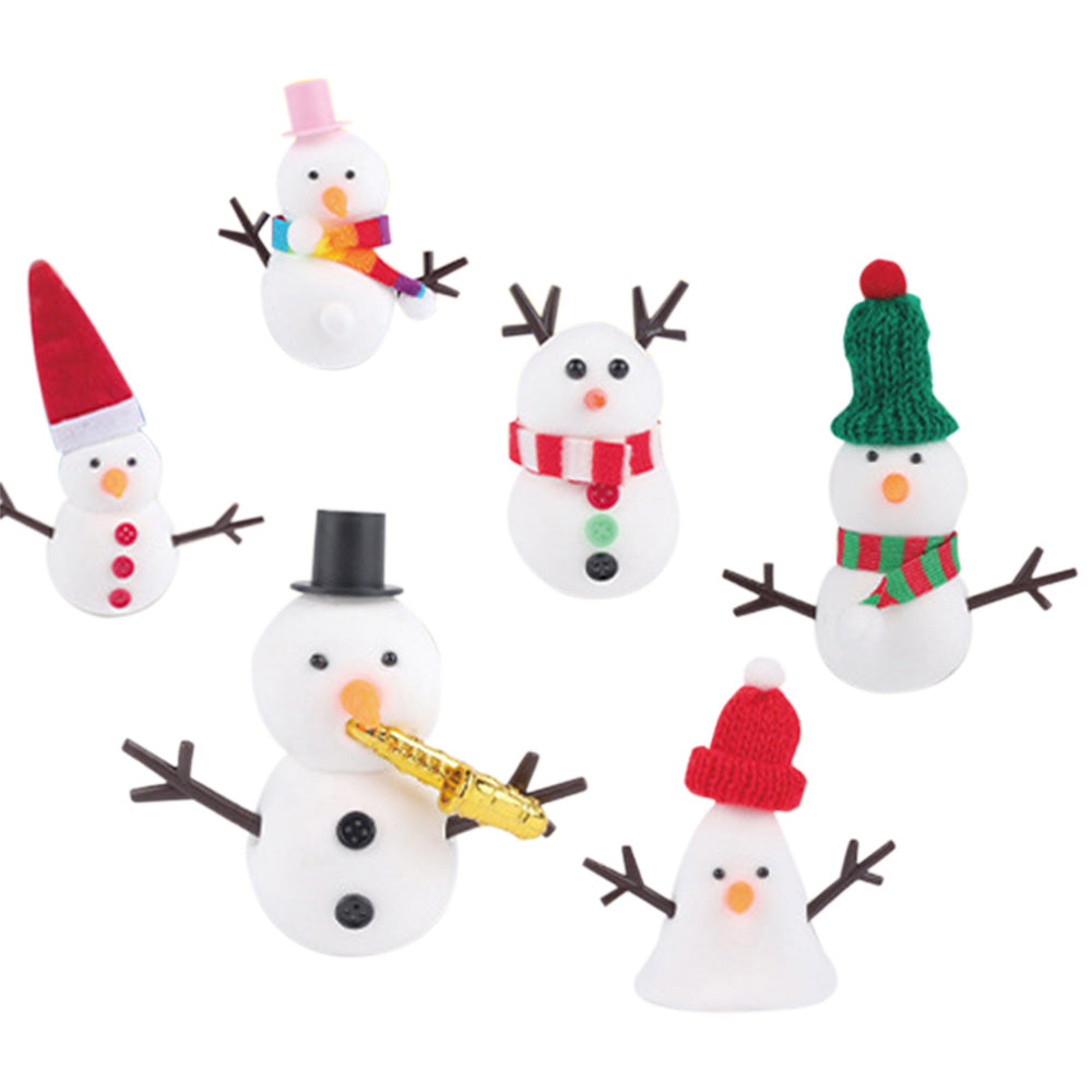 Build a Snowman Kit Modeling Clay Snowman DIY Crafts for Kids Christmas Toys