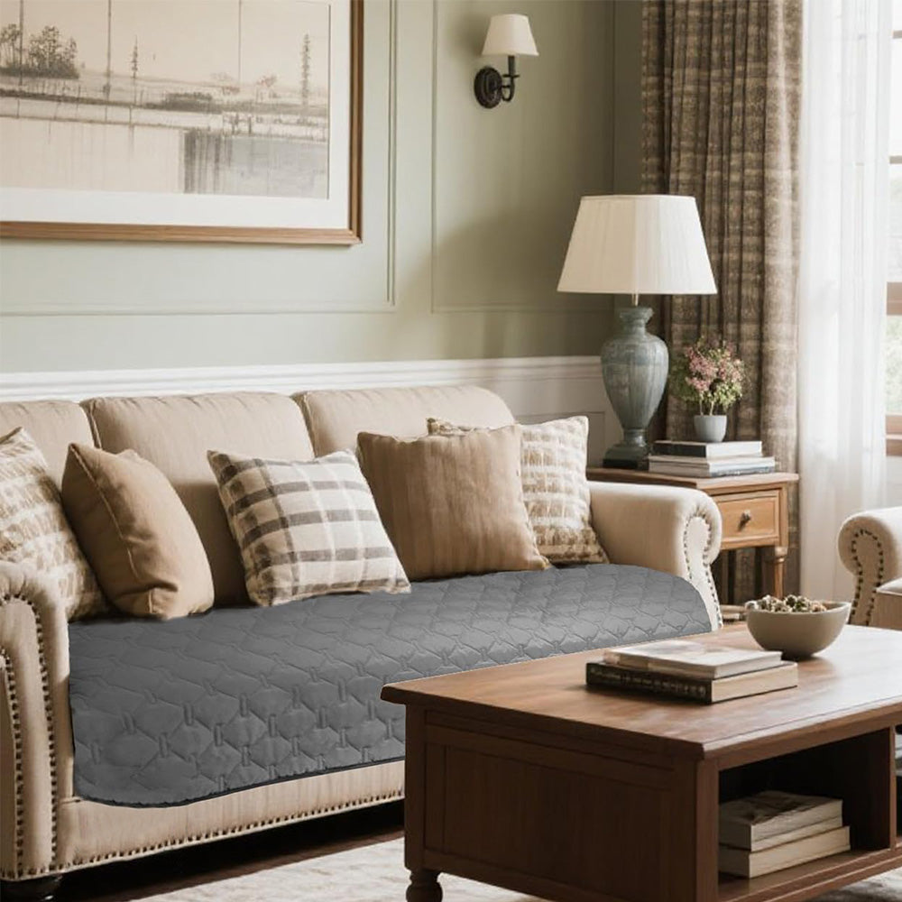 Reversible Pet Blanket Water Resistant Cover Furniture Protector for Dogs Cats