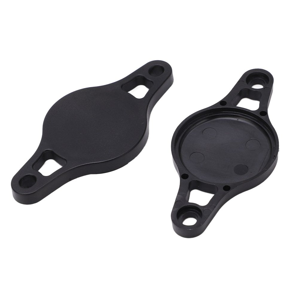 2Pcs Bicycle AirTag Protector Case Screw-Mounted Plastic Protective Cover for Apple AirTag