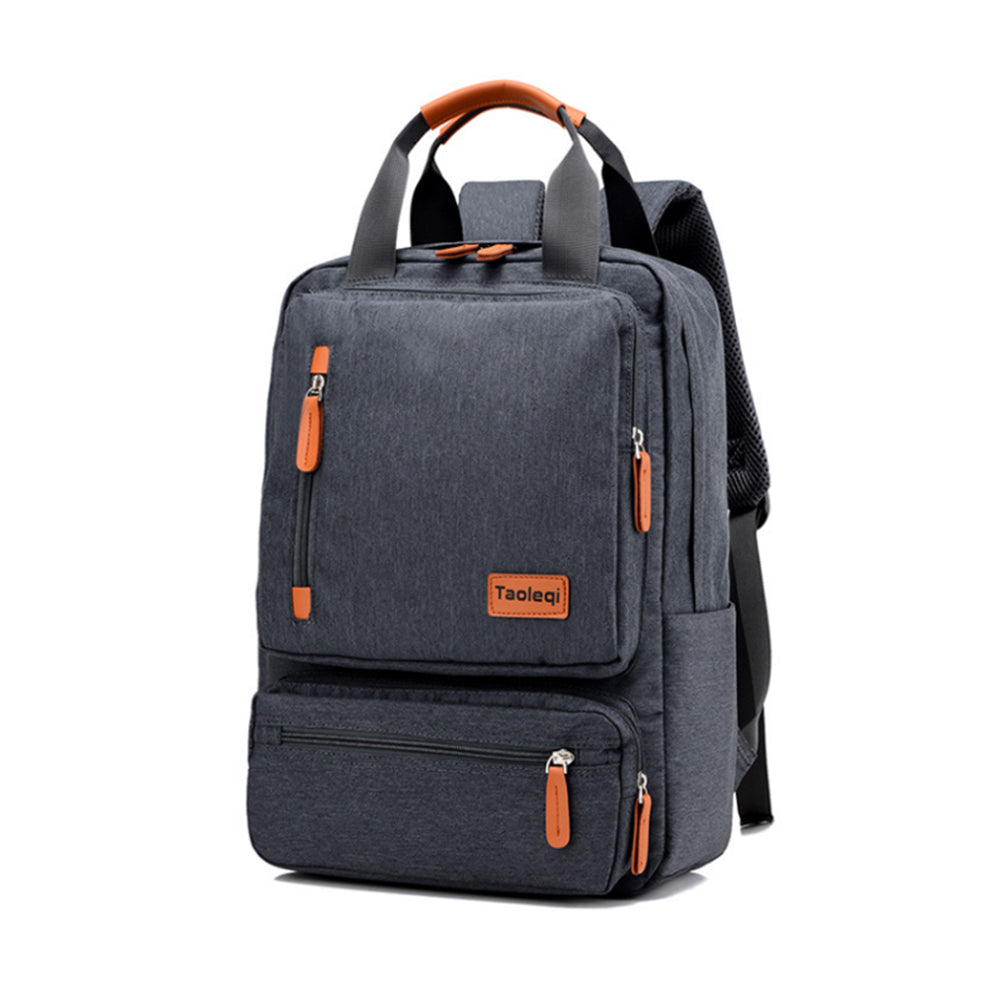 Laptop Backpack Shoulder Bag for Travel School Business Work School Dark Gray
