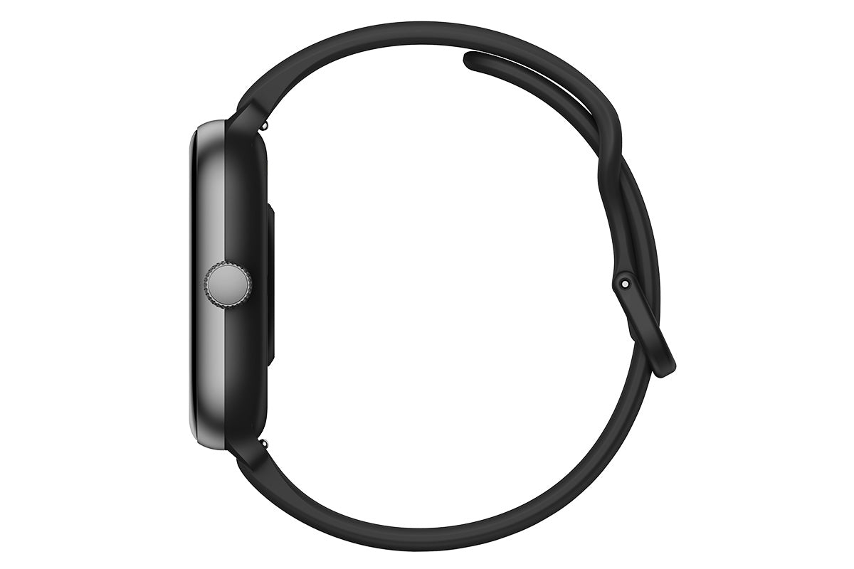 Bluetooth Calling Smartwatch with 1.85 Inch Display Fitness and Health Tracking for Men and Women -Black