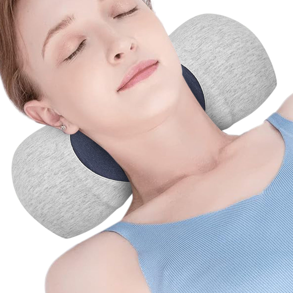Cervical Memory Foam Pillow Ergonomic Neck Support Roll Cervical Pillow