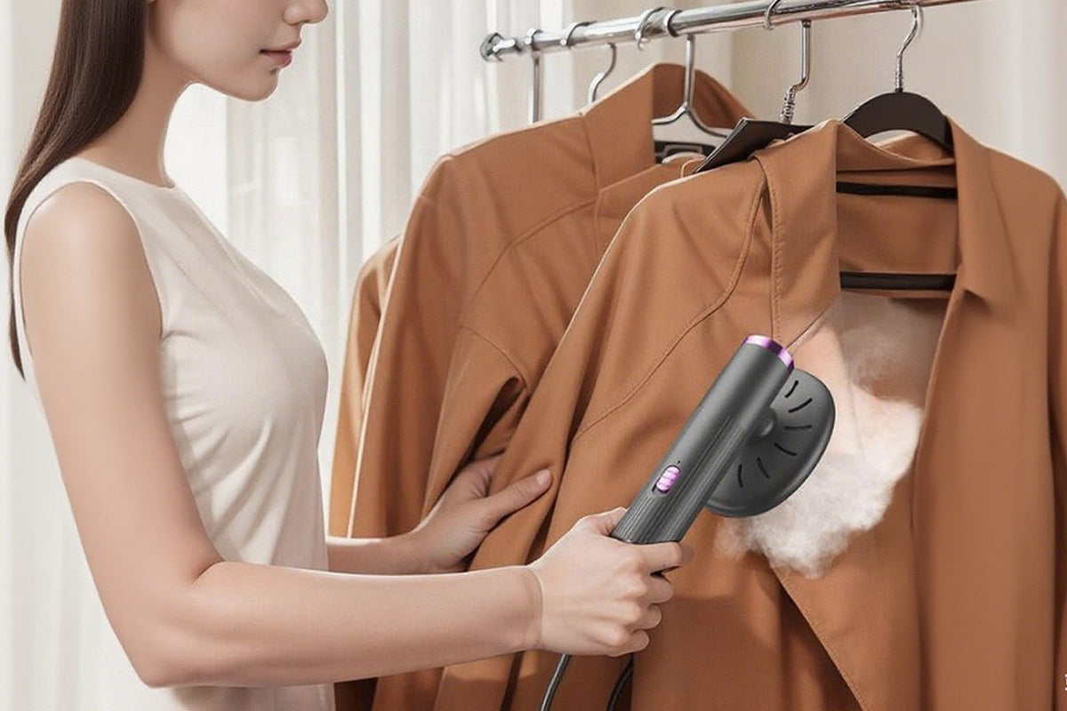 USB Travel Steamer Portable Handheld Clothing Wrinkles Remover for Clothes-Grey