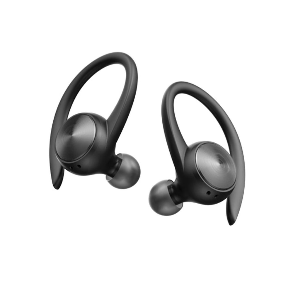 Wireless Bluetooth Earphones Ear Hoop Headphones Sport Gym Earbuds with Mic