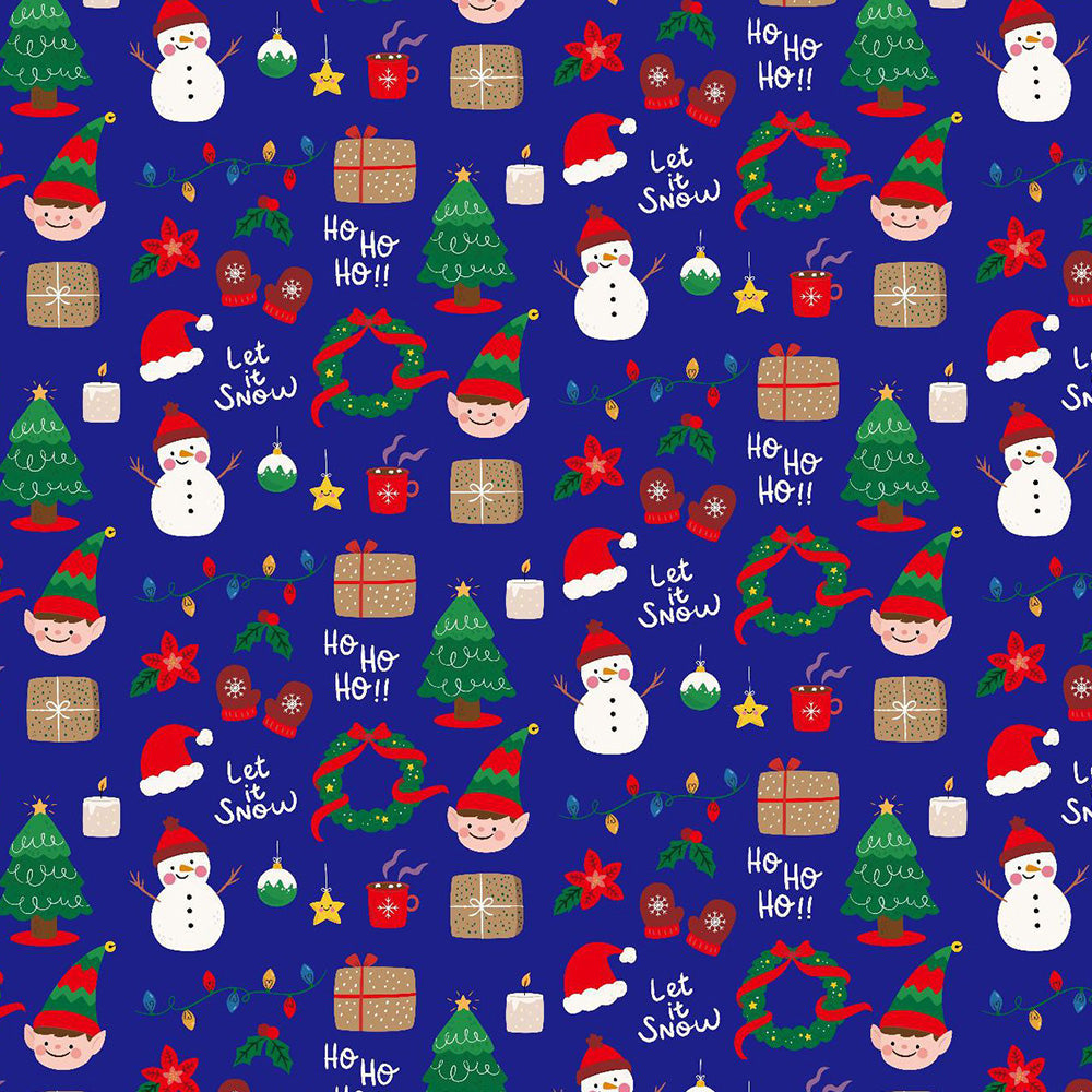 10 Sheets Christmas Wrapping Paper Xmas Present Wrap Paper