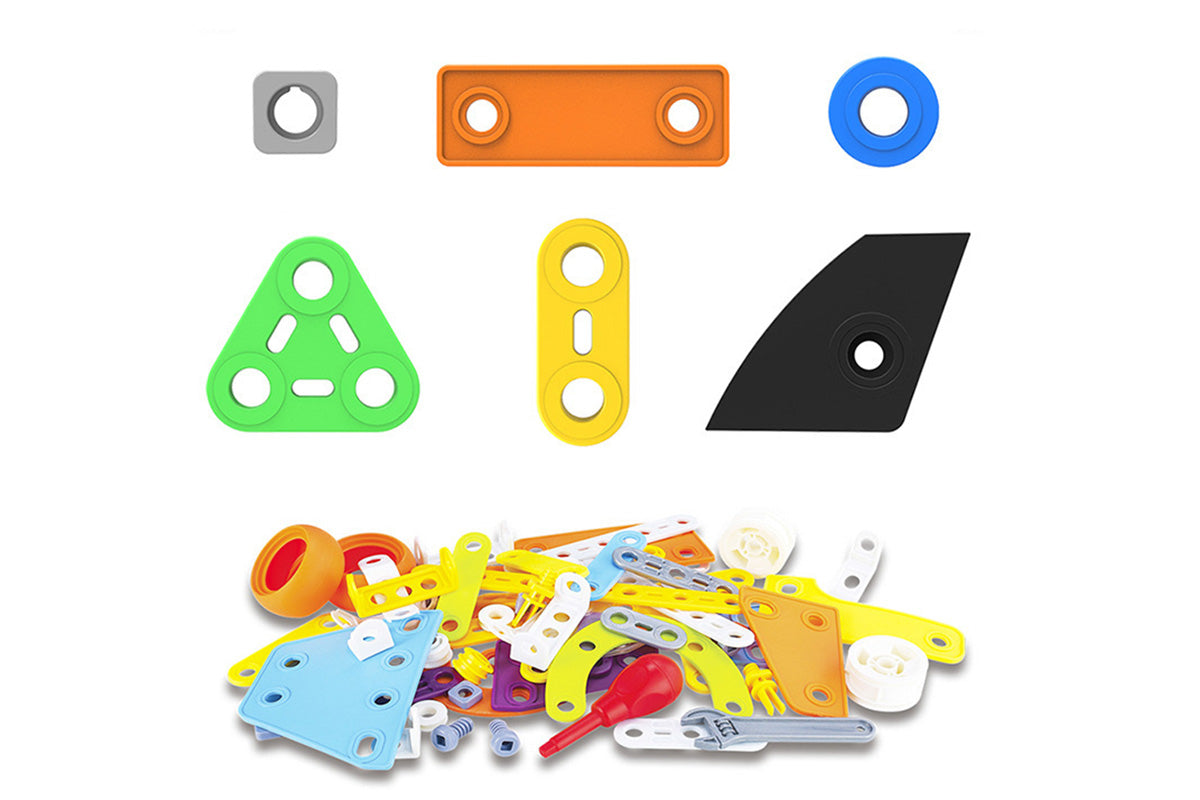 10 in 1 STEM Toys for 4+ Year Old Boy and Girl Birthday Gifts Building Toys