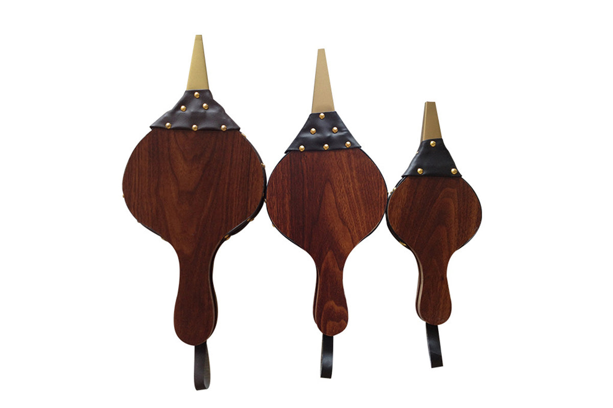 Wooden Air Blower Fireplace Bellows Hand Bellow Pump Fire Tool