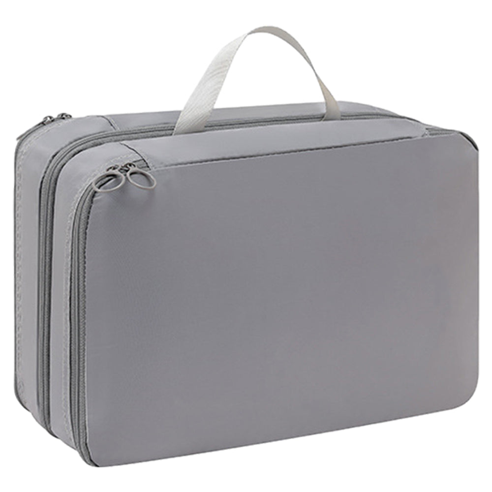 Compression Packing Cubes for Suitcases Luggage Storage Bag Travel Essentials Gray