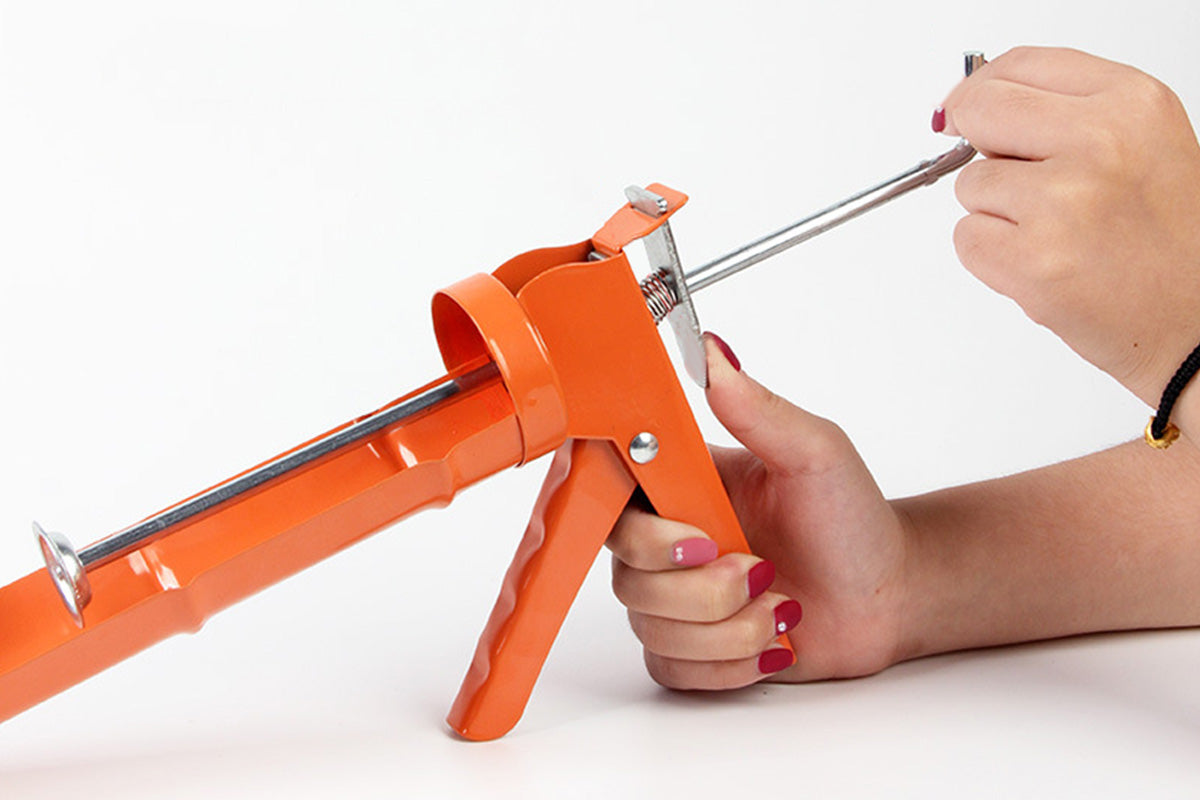 Manual Caulking Gun 10:1 Thrust Ratio No Drip Sealant Application Tool