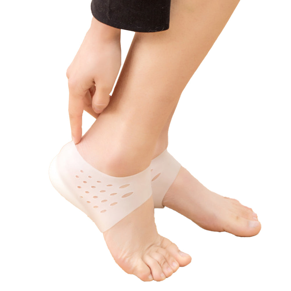 Pair of  Wearable Insoles Unisex Invisible Silicone Height Increase Sleeve for Men Women