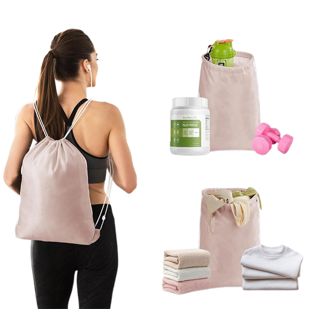 8Pcs Set Travel Packing Cubes Compression Storage Bags for Suitcases Beige