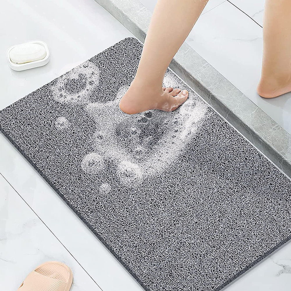 Bathroom Bath Mat Anti Slip Loofah Style Shower Floor Mat