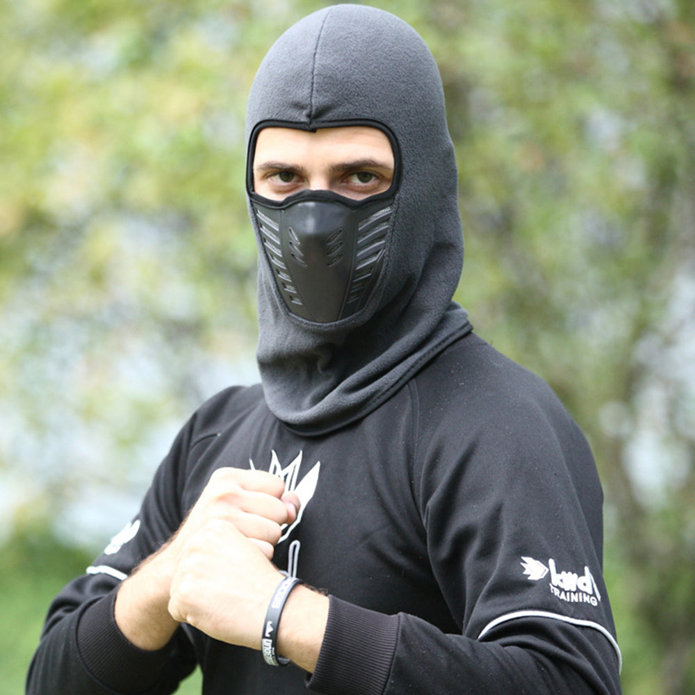 Thermal Face Mask Balaclava Ski Mask Motorcycle Sports Mask Grey