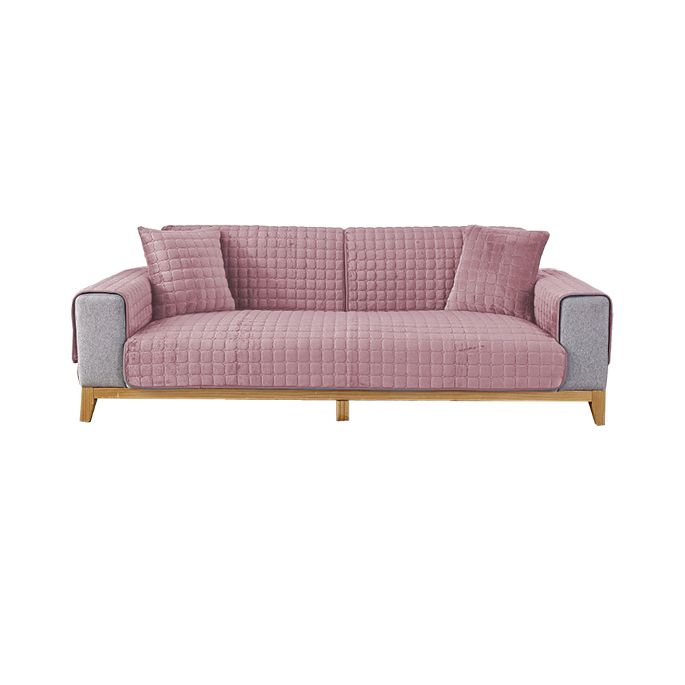 Universal Flannel Sofa Cushion Slipcover Non-Slip Thickened Sofa Cushion Towel