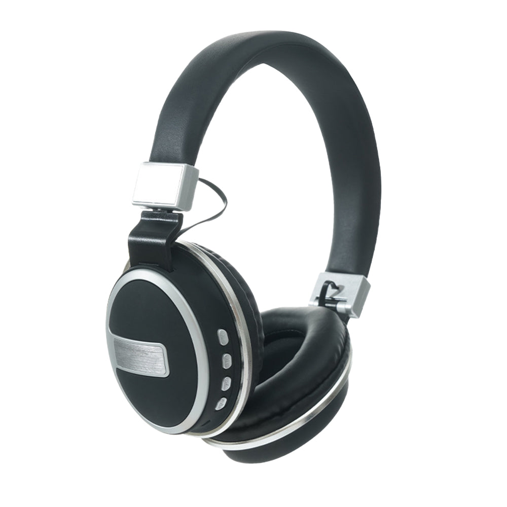 Foldable Wireless Bluetooth 5.0 Earphones Rechargeable Headset Black