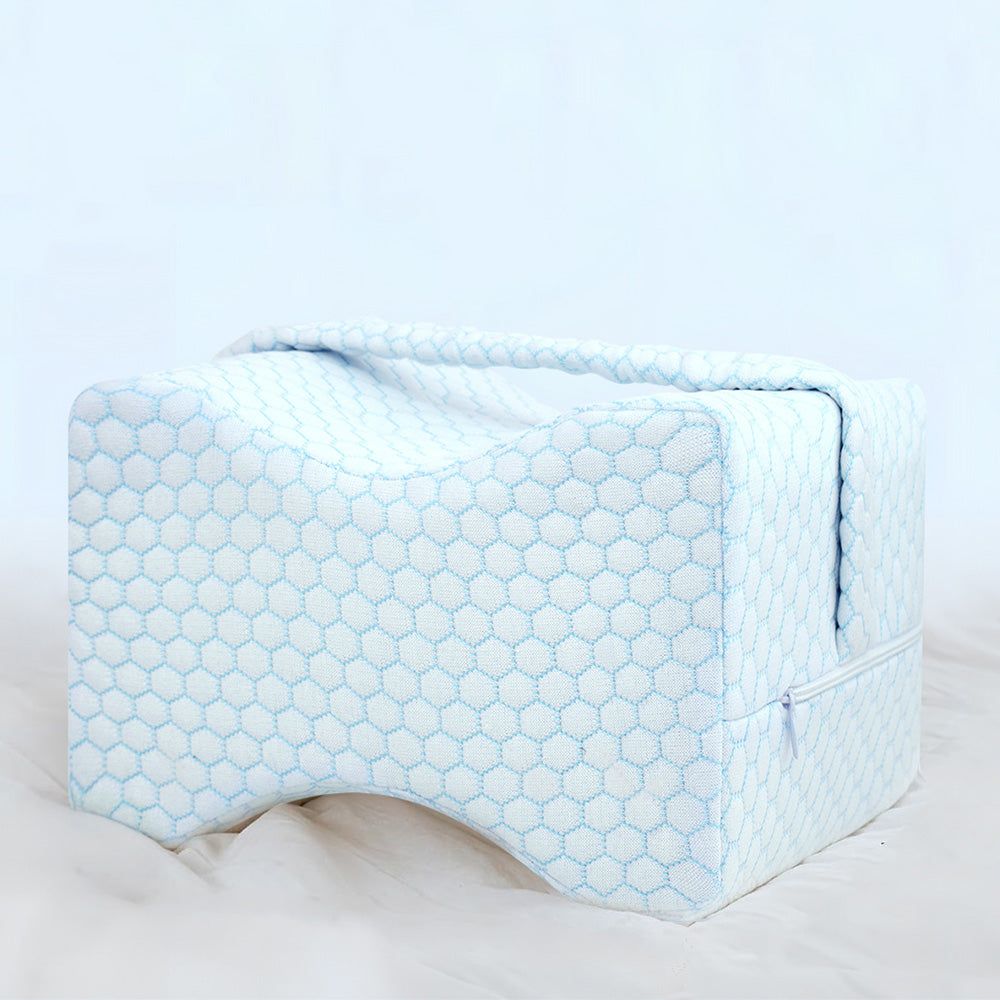 Memory Foam Knee Pillow Ergonomic Support Leg Pillow for Sleeping Recovery