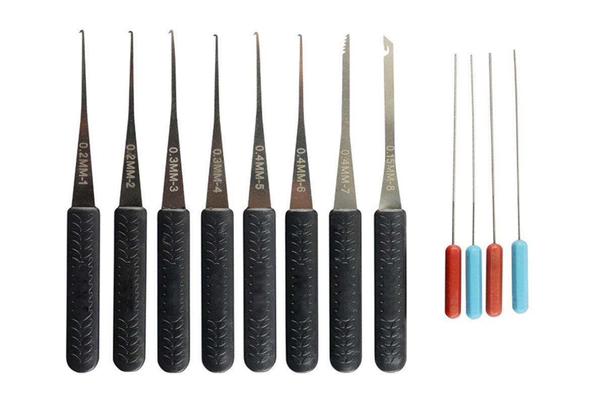 12Pcs Practice Unlocking Tool Pick Tool Kit