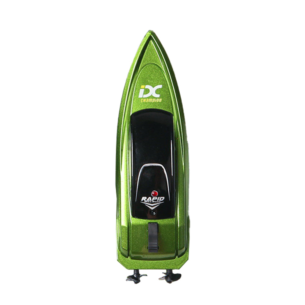 2.4GHz Remote Control Boat Toy Rechargeable Racing RC Boat Toy Green