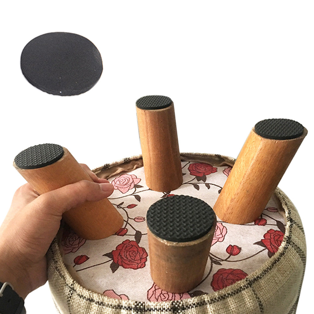 48PCS Chair Leg Pads Non Slip Self Adhesive Furniture Floor Protectors Style 1