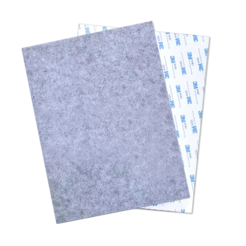 5Pcs Self Adhesive Furniture Protective Felt Pads for Scratch and Noise Protection Gray