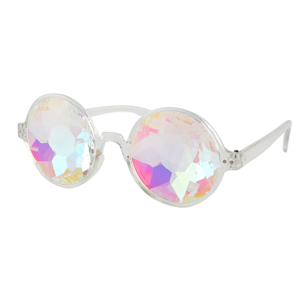 3Pairs of Kaleidoscope Rave Glasses Festivals Rainbow Prism Refraction Glasses