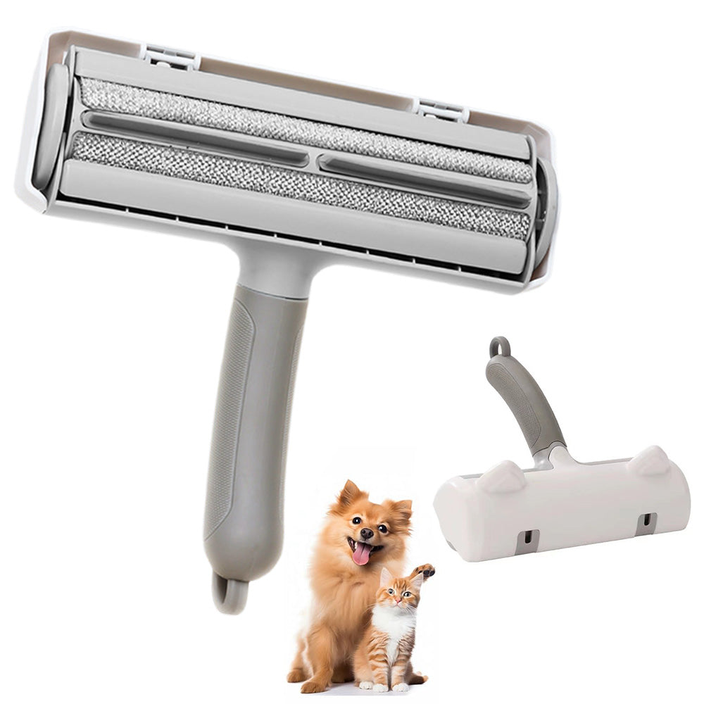 Reusable Pet Hair Remover Roller ââ‚?For Dog & Cat Fur on Furniture & Clothes Gray