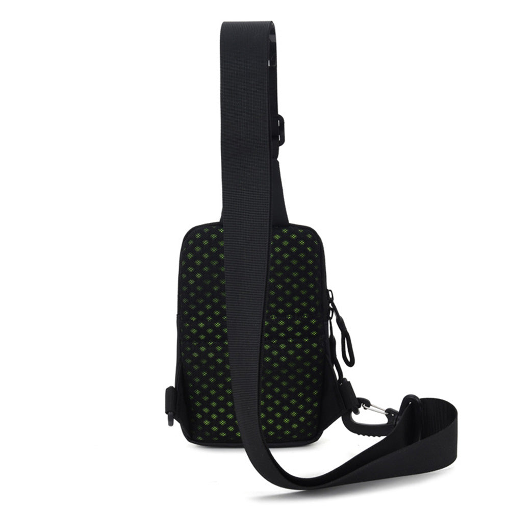 Small Crossbody Bag for Men Women Mini Sling Bag Travel Running Phone Daypack Black