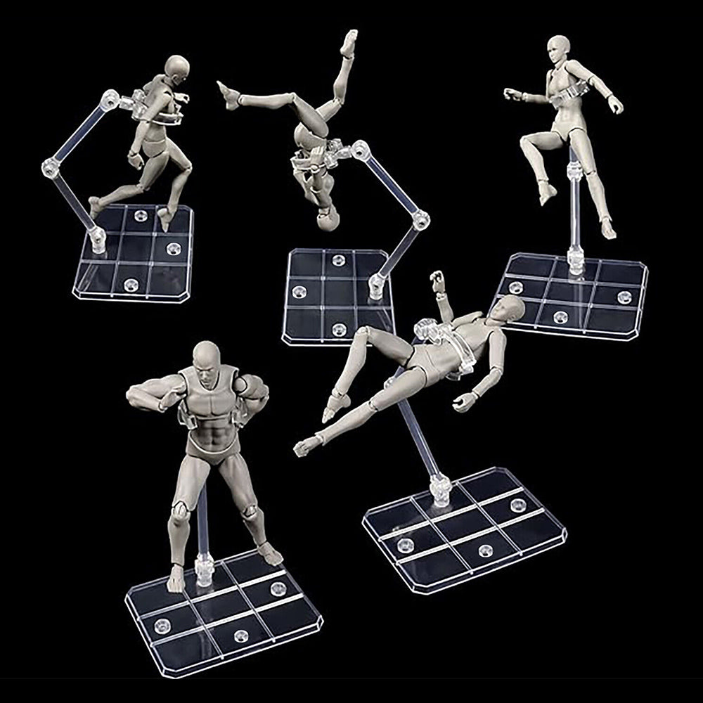 4Pcs Figure Bracket Action Figure Display Stand Model Toy Holders