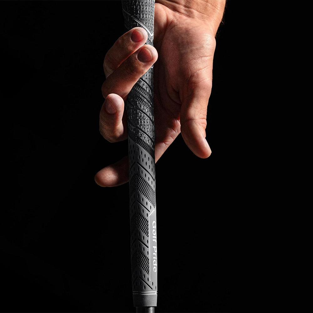 Golf Club Grip Swing Trainer All-Weather Hybrid Practice Grip Gray