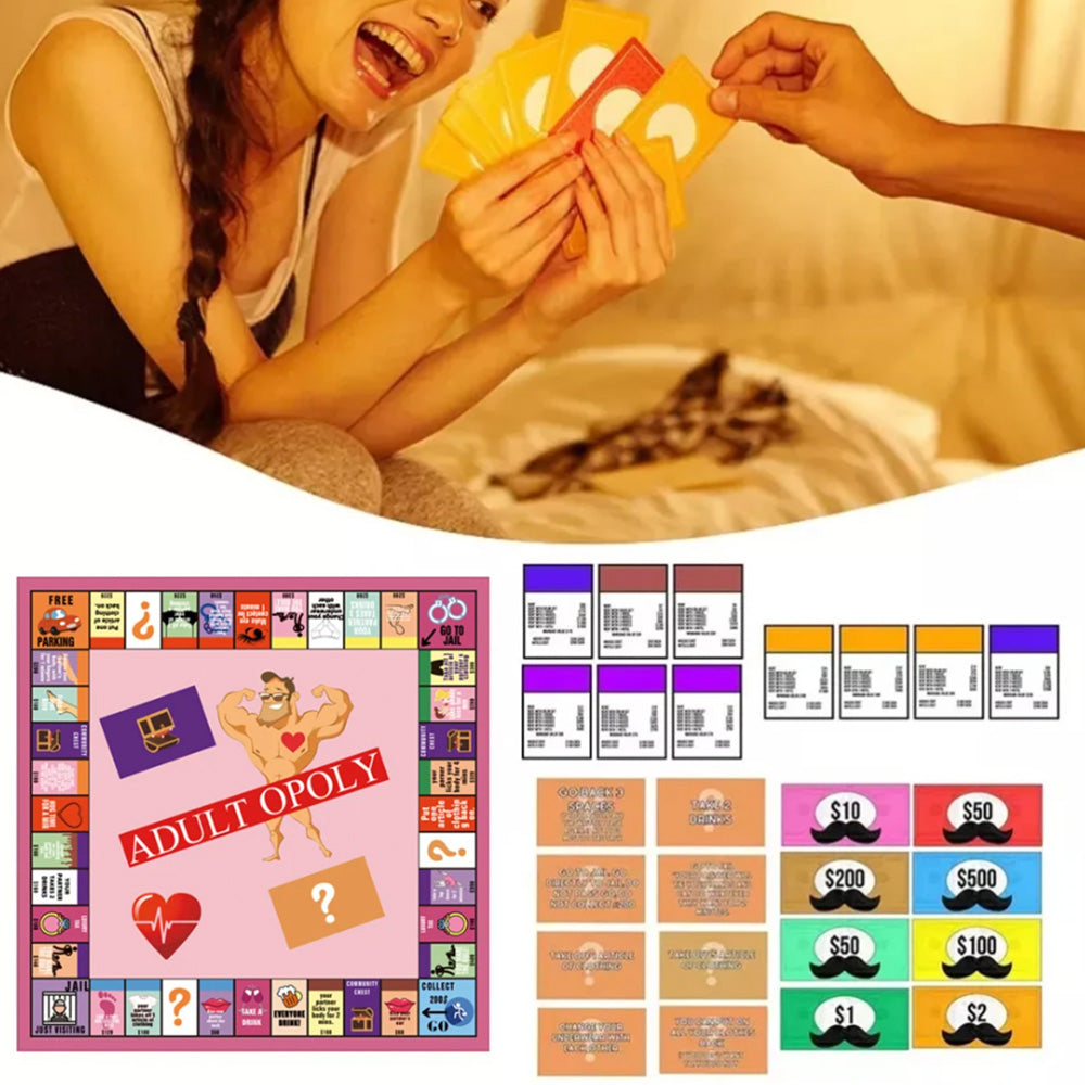 Couple Dating Night Board Game Adult Couple Topoly Board Game Ideas Intimacy Card Game