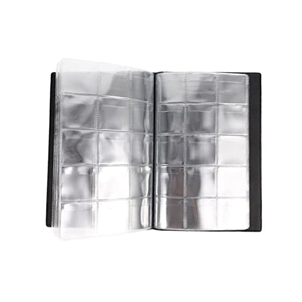 240-Pocket Coin Collection Album Coin Storage Book Coins Display Case Black