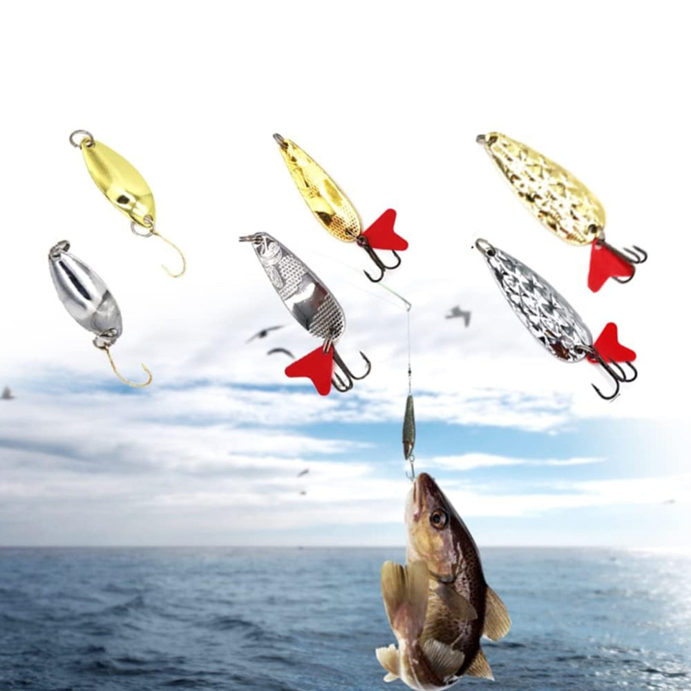 107 Pcs Fishing Tackle Tools Set Fishing Lures Gear Kit Crankbaits Hooks Fishing Accessories