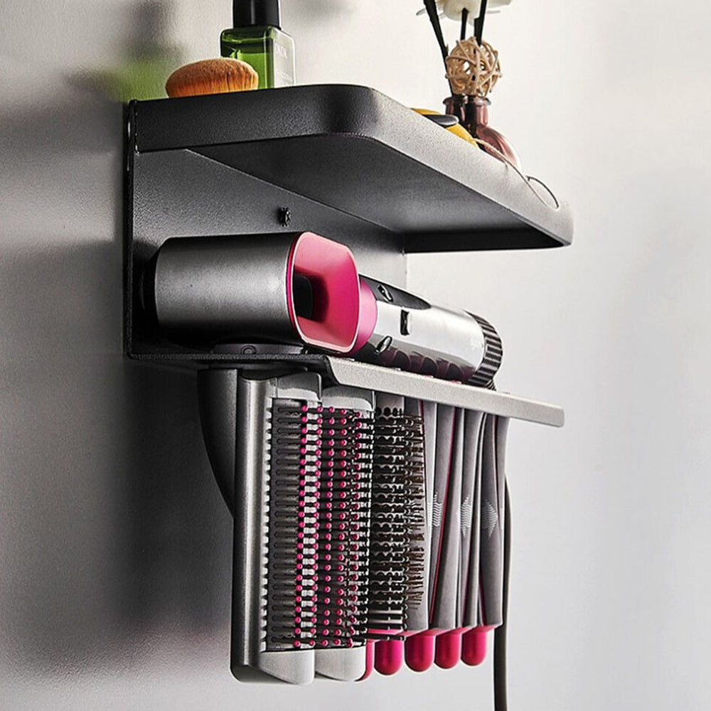 Wall Mounted Storage Holder for Dyson Airwrap Curling Iron Bracket Stand