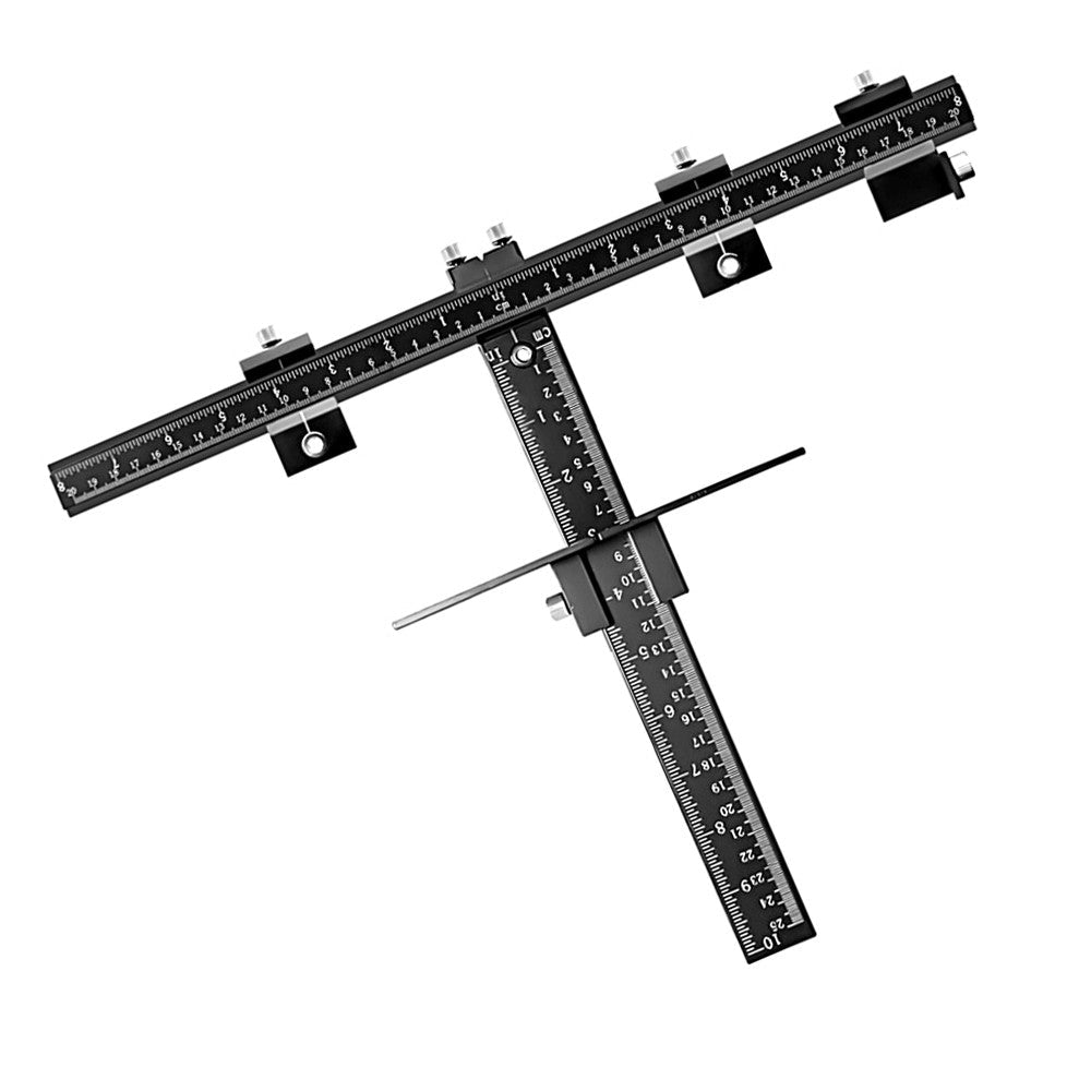 Cabinet Hardware Handle Jig Cabinet Template Tool Drilling Hole Doweling Guide Punch Locator