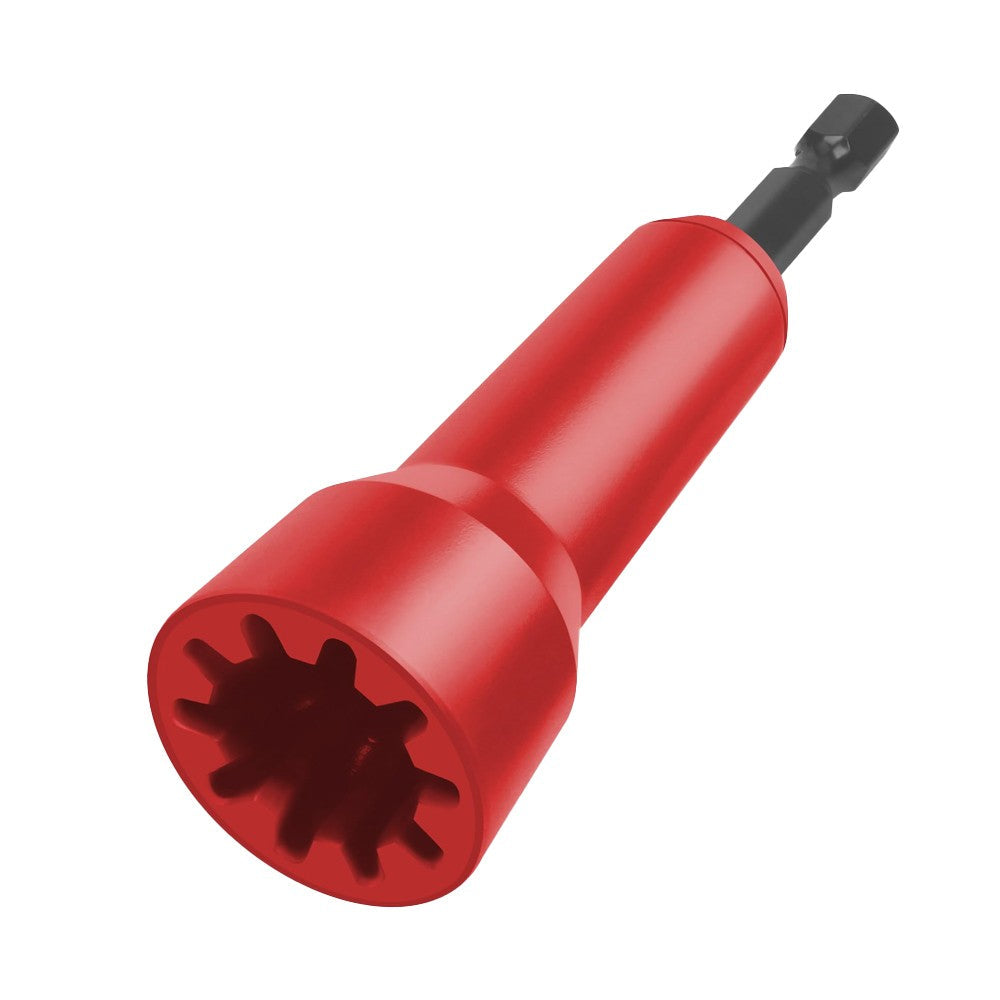 2Pcs Wire Nut Twister Multifunctional Wire Twisting Tool with 1/4 inch Chuck Wire Red