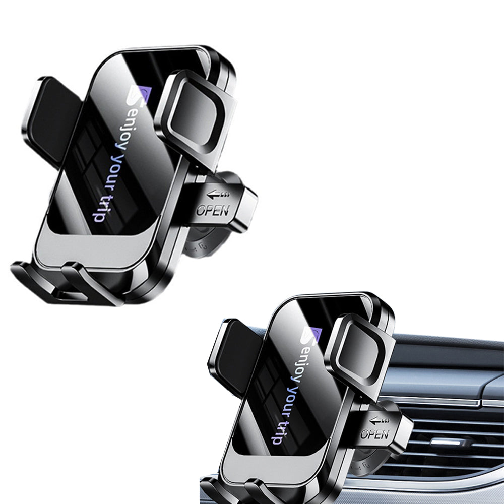 Air Vent Phone Holders for Car Rotating Cell Phone Mount with Metal Hook
