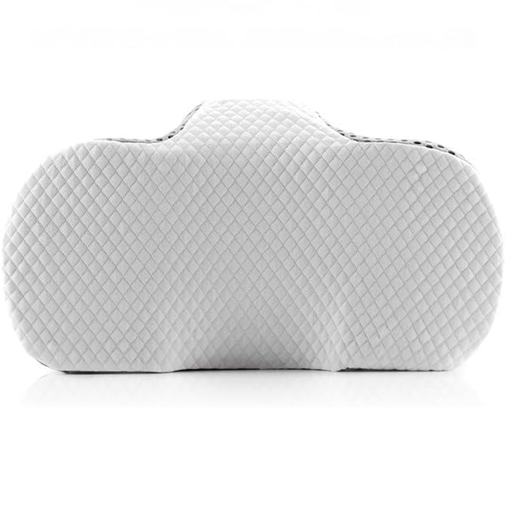 Ergonomic Cervical Pillow Memory Foam Neck Support Pillow for Side / Back Sleeper Grey