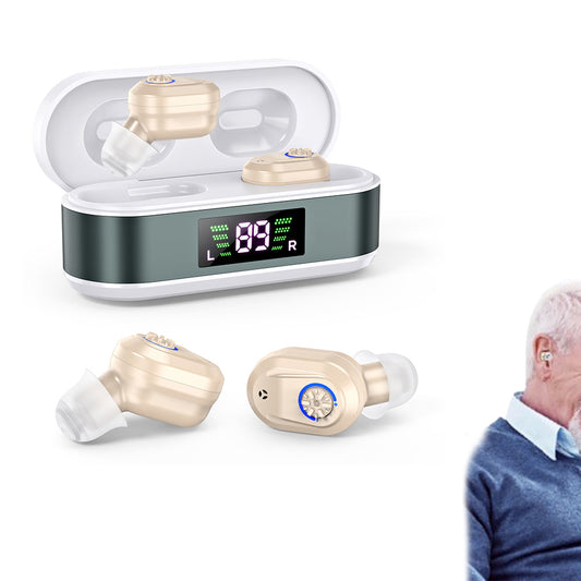 Digital In-Ear Hearing Aids Rechargeable Sound Amplifier for Seniors Hearing Loss Cuticolor