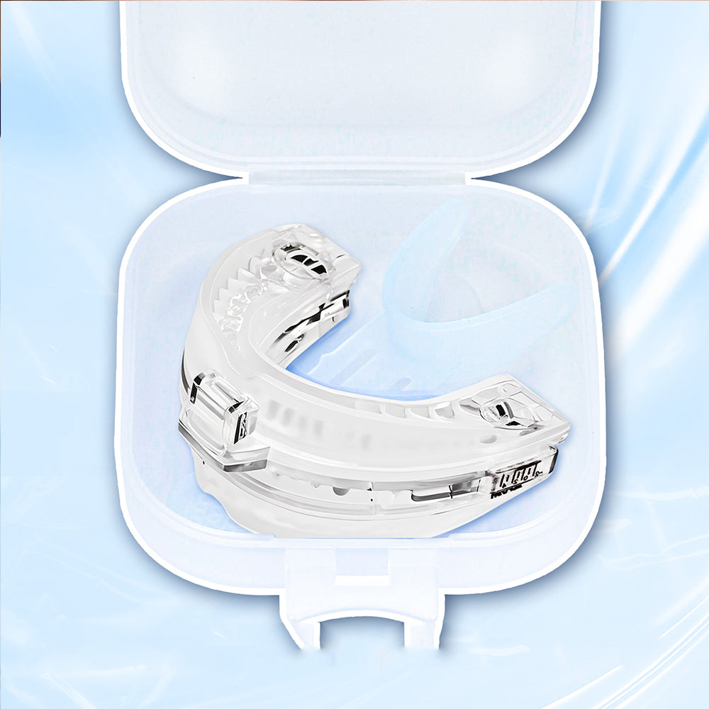 Adjustable Anti-Snore Mouthpiece Stop Snoring Teeth Grinding Mouth Guard Sleeping Aid Transparent
