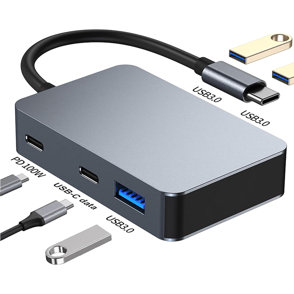 5-in-1 Docking Station Multi-Interface USB-C Hub Adapter