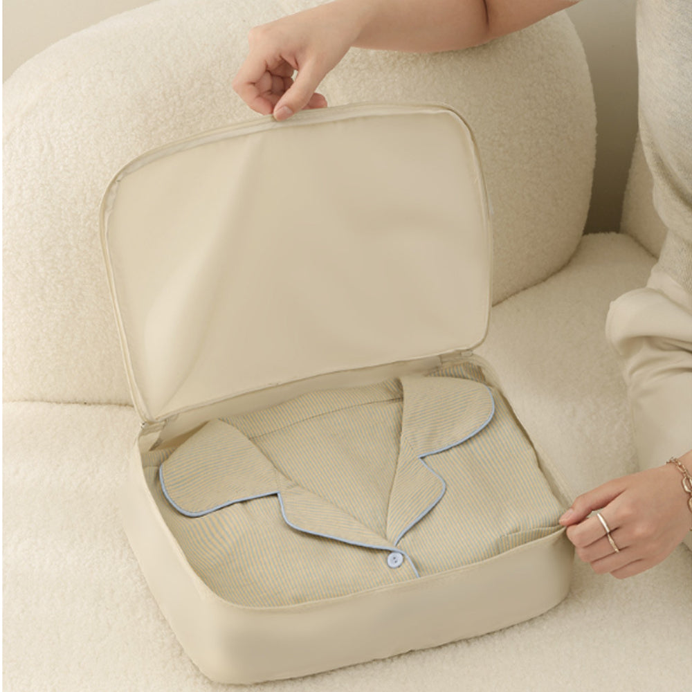 4Pcs Compression Packing Cubes for Suitcases Travel Luggage Organizers