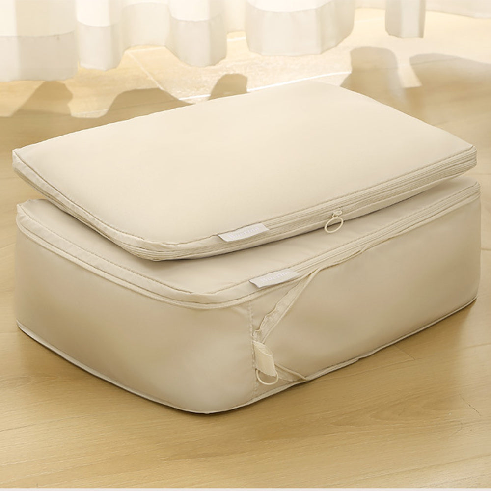 4Pcs Compression Packing Cubes for Suitcases Travel Luggage Organizers