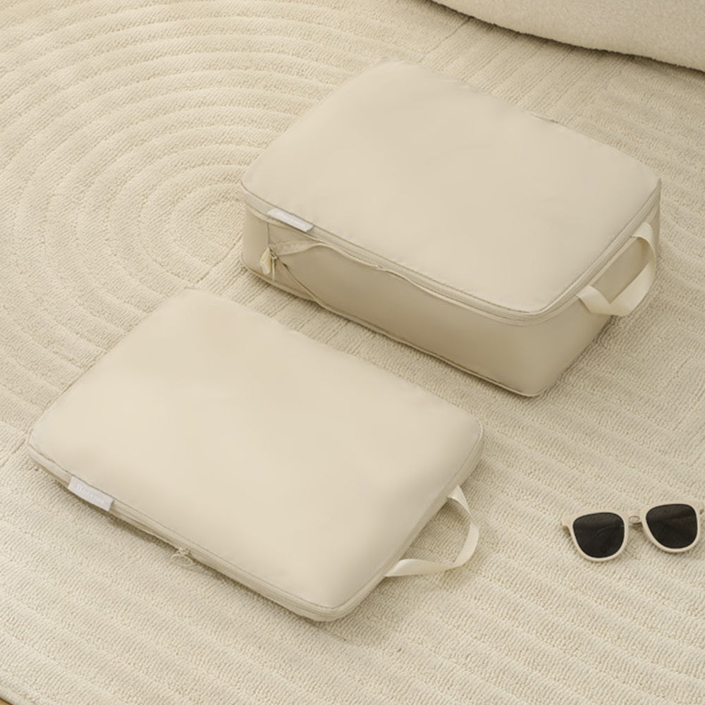 4Pcs Compression Packing Cubes for Suitcases Travel Luggage Organizers