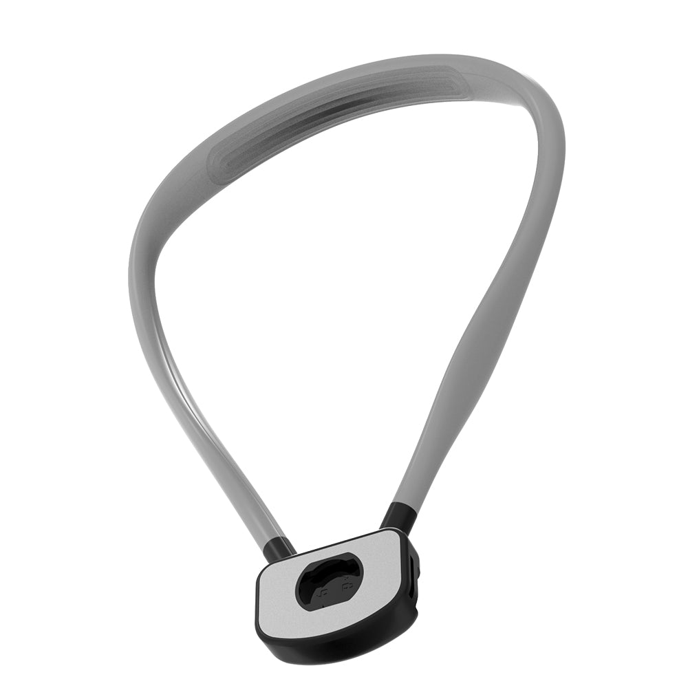 Attractive Force Neck Mount Phone Holder for Recording Hands Free Phone Stand for POV/Vlog Video Filming Grey