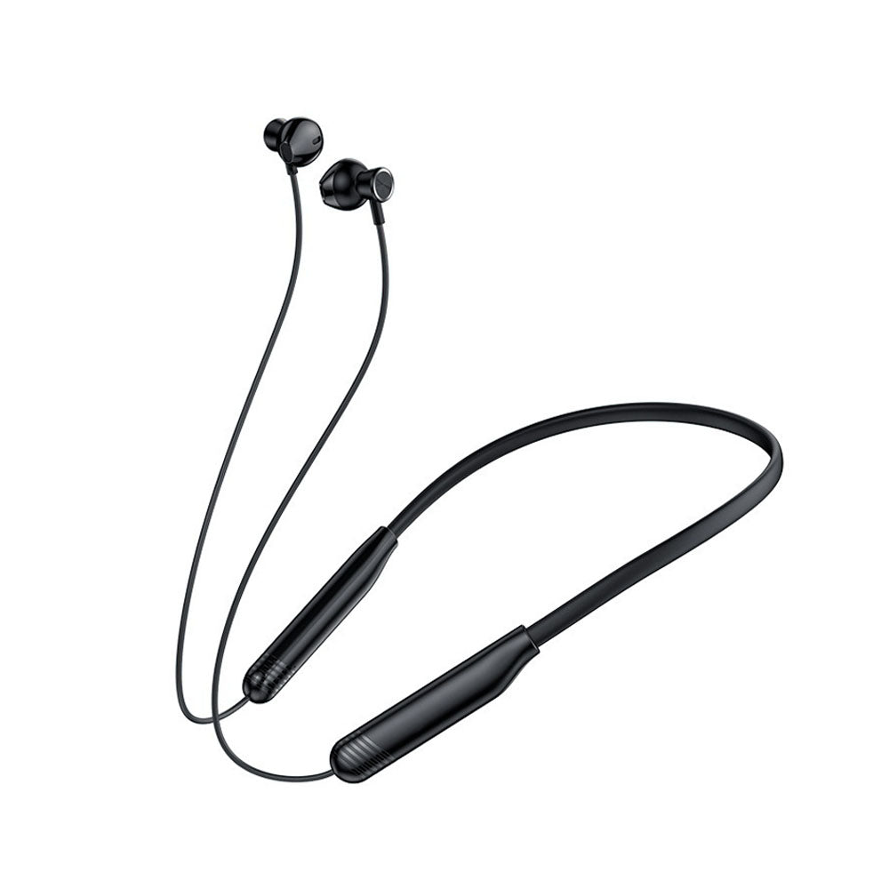 Wired Neckband Bluetooth Earphones with Playback and Dual Connection