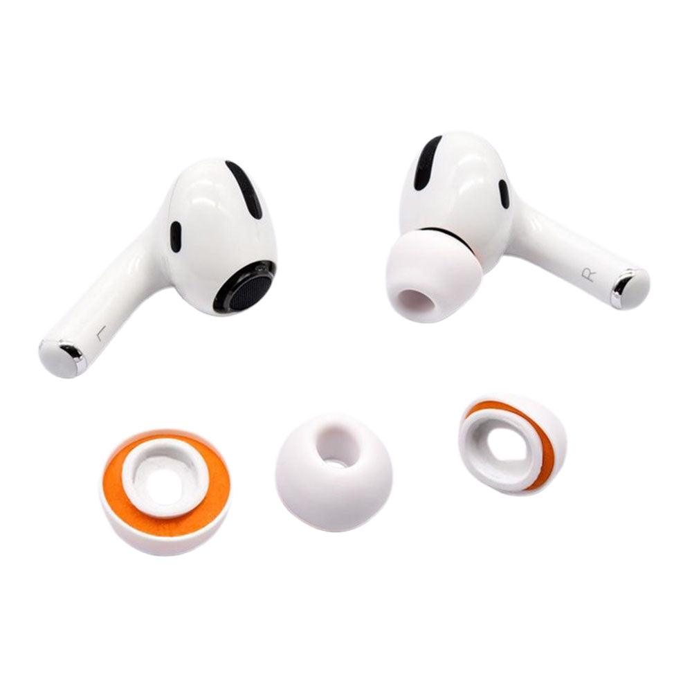 3 Pairs of Silicone Ear Tips with Memory Foam for AirPods Pro 2