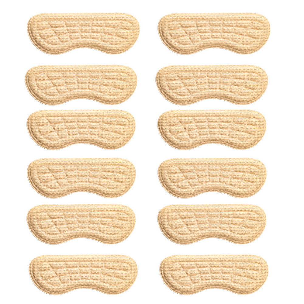 6 Pairs of Anti Wear Heel Protection Pads for Shoes Cushions Heel Liners Grips Heel Inserts Insoles Cuticolor