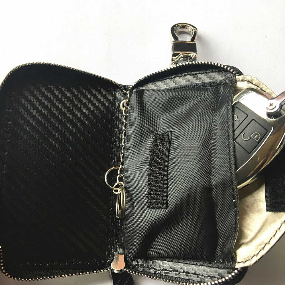2 PCS Key Fob Protector with RFID Blocking Bag