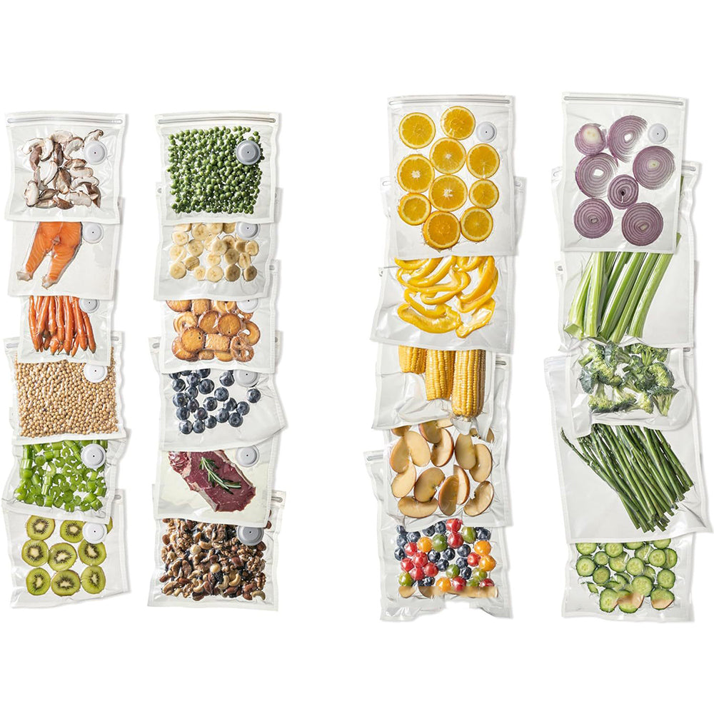 Portable Handheld Compact Vacuum Sealer Machine with 30 Reusable Bags