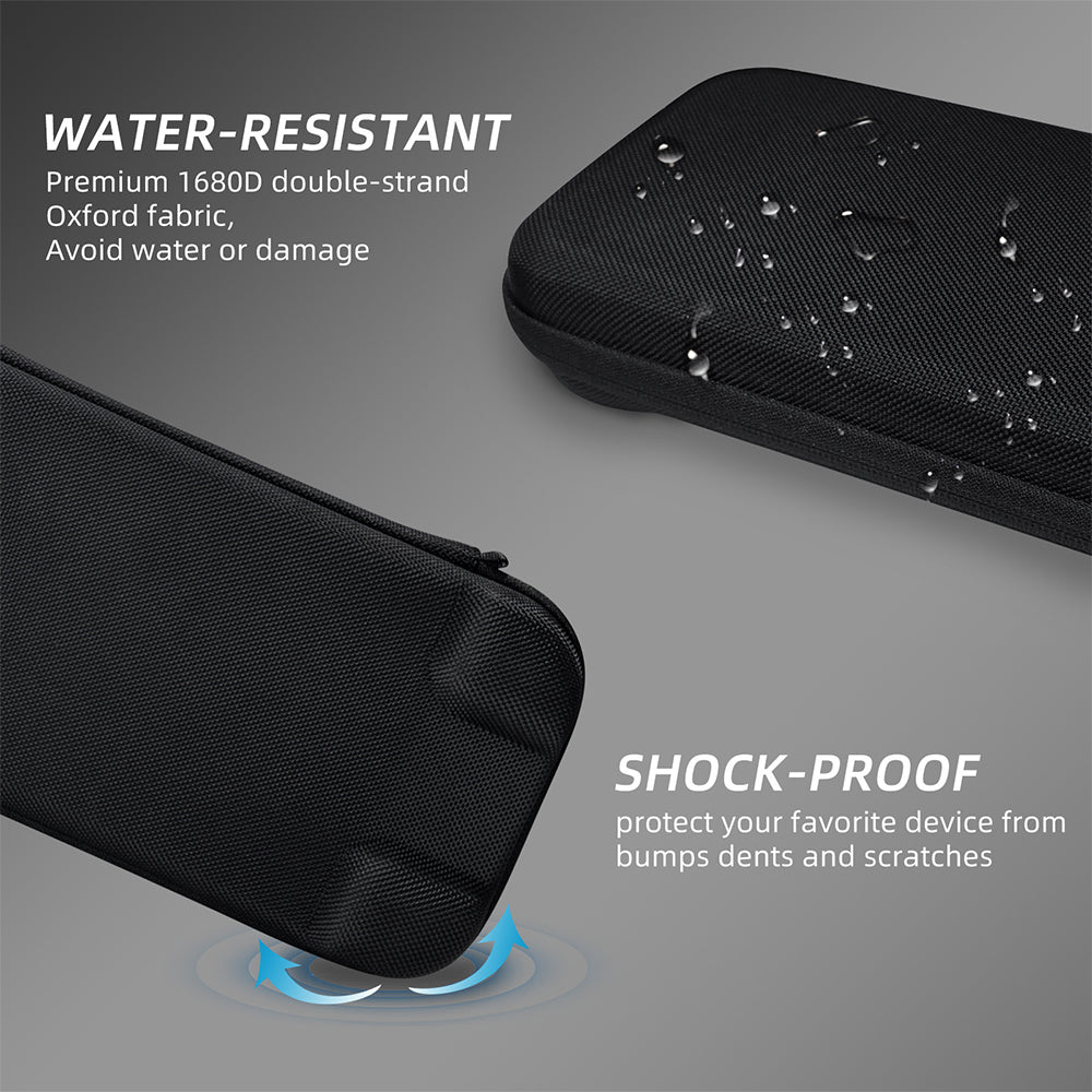 Travel Carry Case for Nintendo Switch 2 with Game Card Slots Black